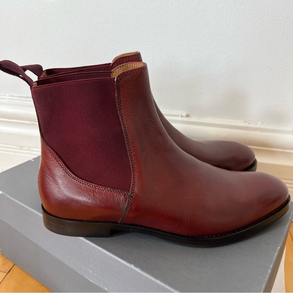 Gravity Pope * new * fall Italian wine leather boots 40